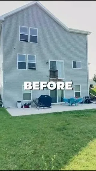 3 Brothers Construction Instagram post: siding job before photo
