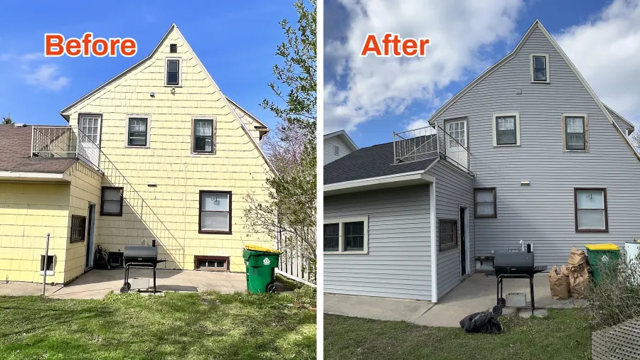 Siding project by 3 Brothers Construction