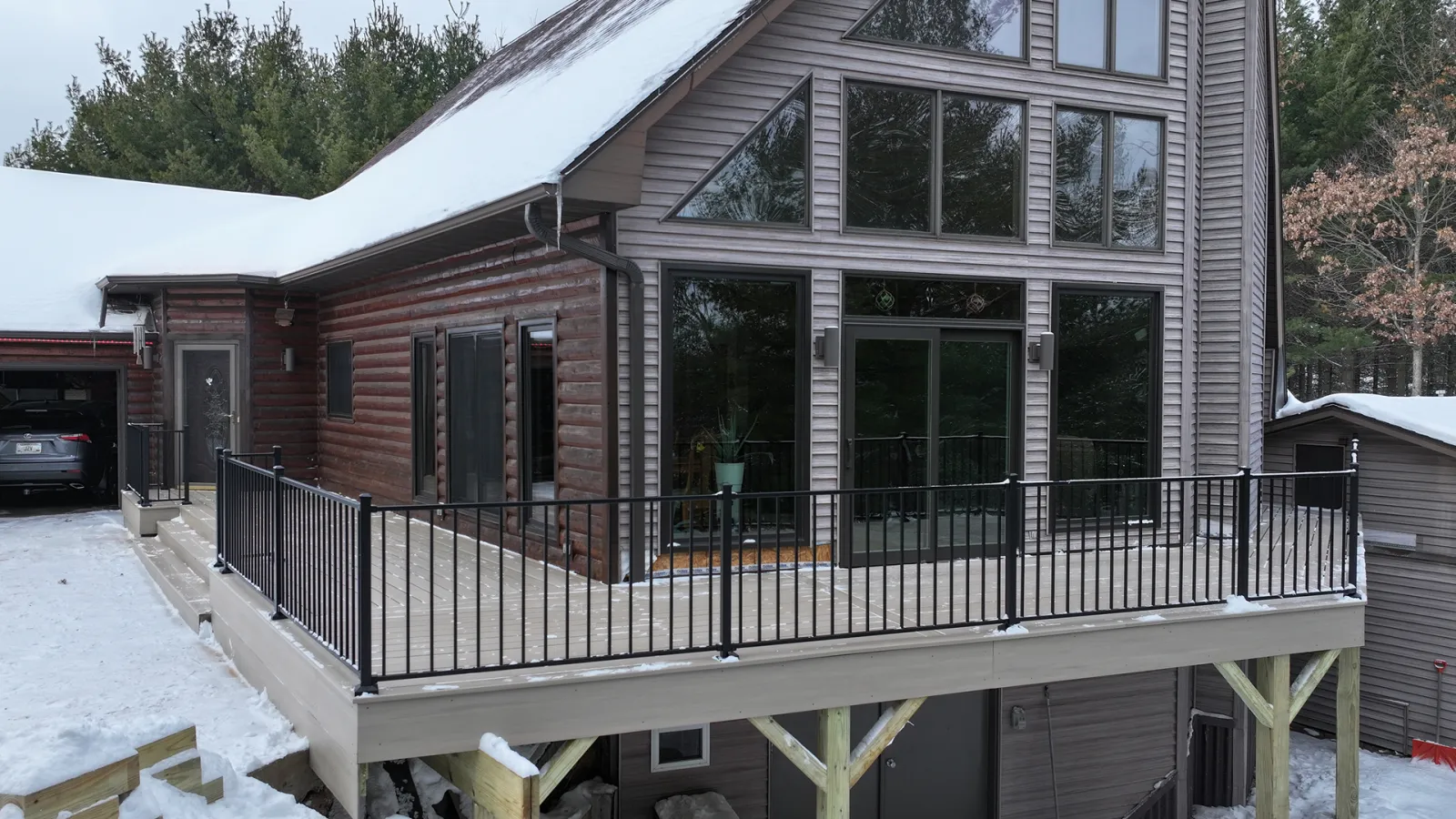 Deck project by 3 Brothers Construction