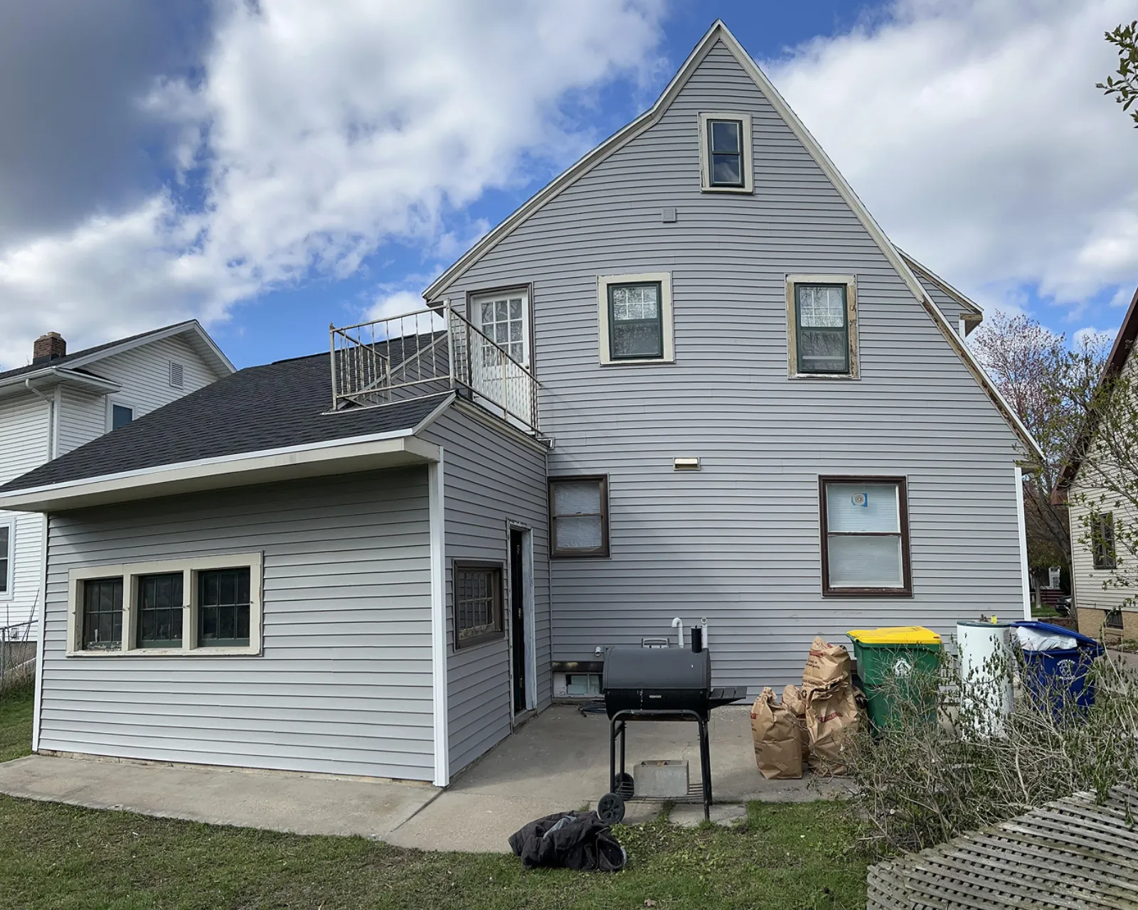 After: new siding installed by 3 Brothers Construction