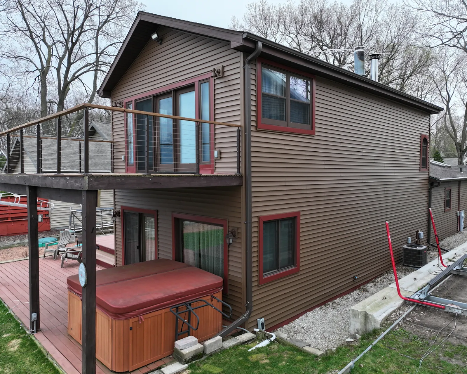 After: new siding installed by 3 Brothers Construction