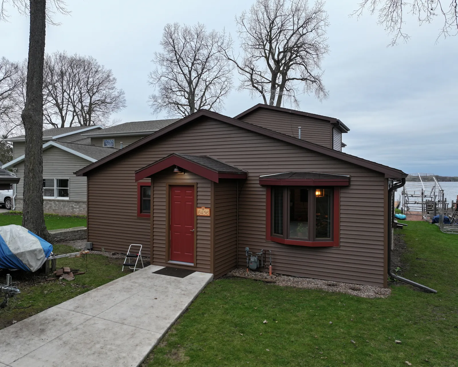 After: new siding installed by 3 Brothers Construction